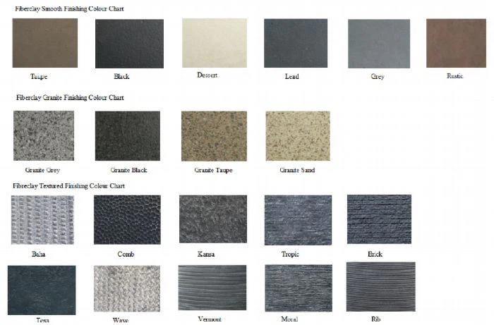 8-Fibreclay Planter Color Palette