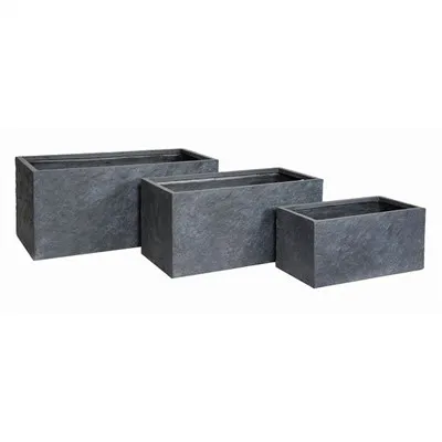 Mgo Rectangular Partition Planter Box