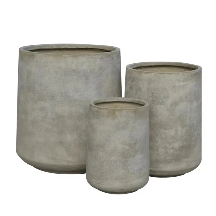 Cylinder GlassFibre Pots